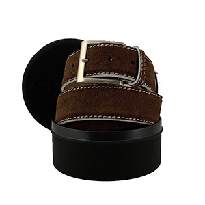 Cintura Marcapunto Scamosciato T.Moro <br/>B&C Bianca